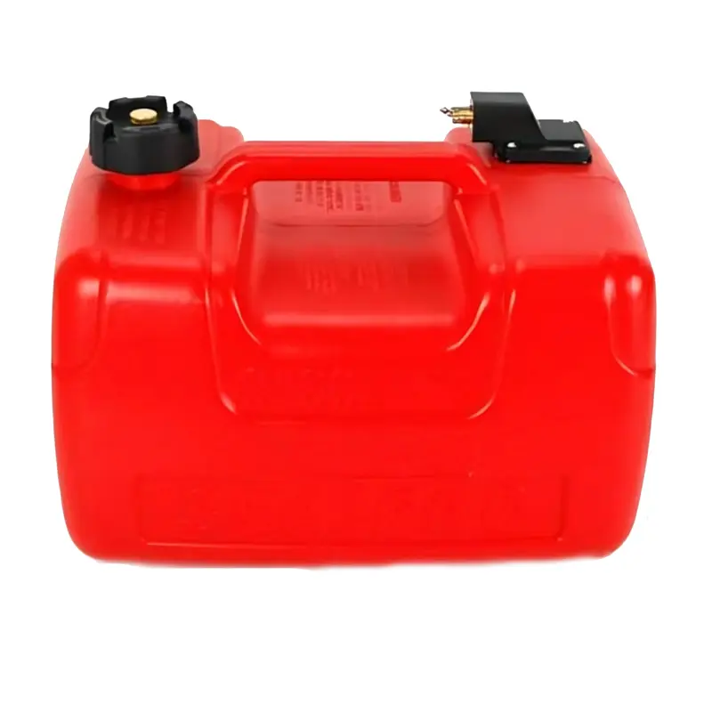 نمای روبرو از باک و گالن پلاستیکی قایقی 12 لیتر