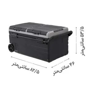 ابعاد یخچال و فریزر آلپیکول با ظرفیت 25 لیتر