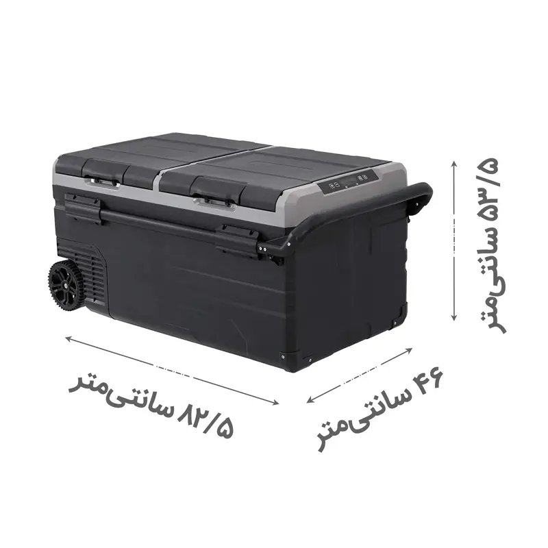 ابعاد یخچال و فریزر آلپیکول با ظرفیت 25 لیتر