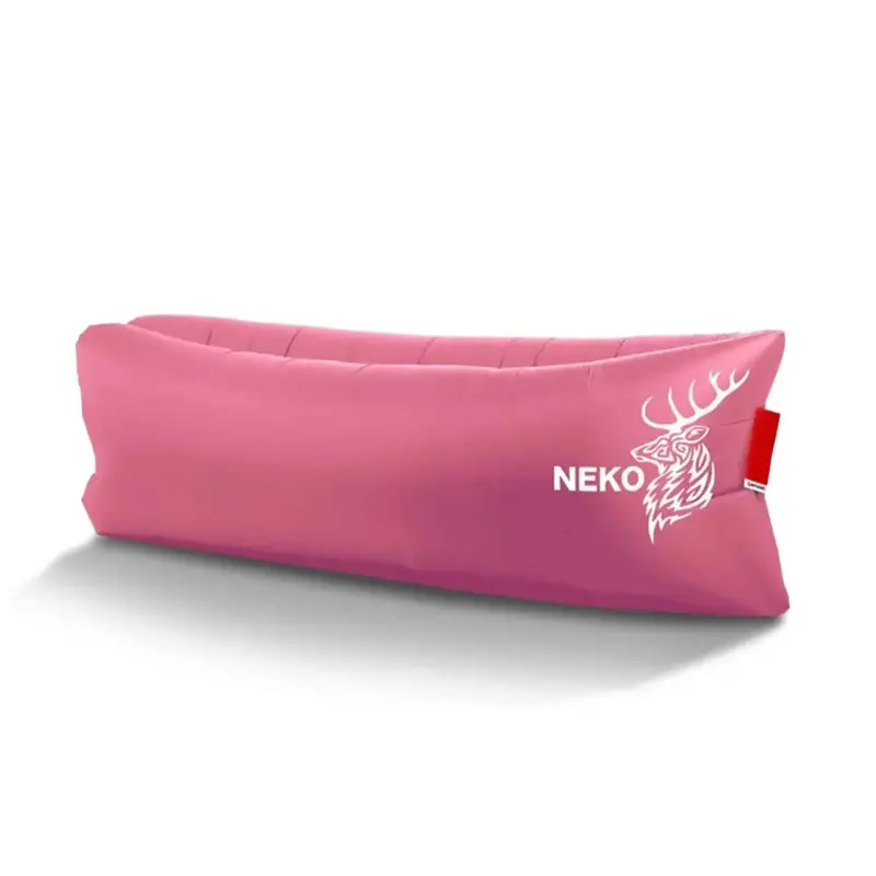 نمای روبرو از تخت بادی نکو رنگ صورتی