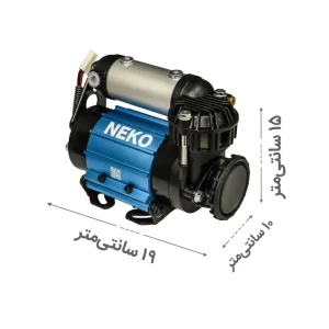 ابعاد کمپرسور باد 88 لیتر تک سیلندر نصبی نکو
