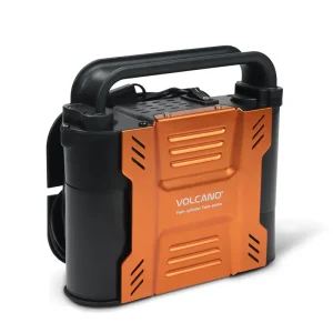 کمپرسور باد 60 لیتر دو سیلندر ولکانو (Volkano) از نمای نزدیک