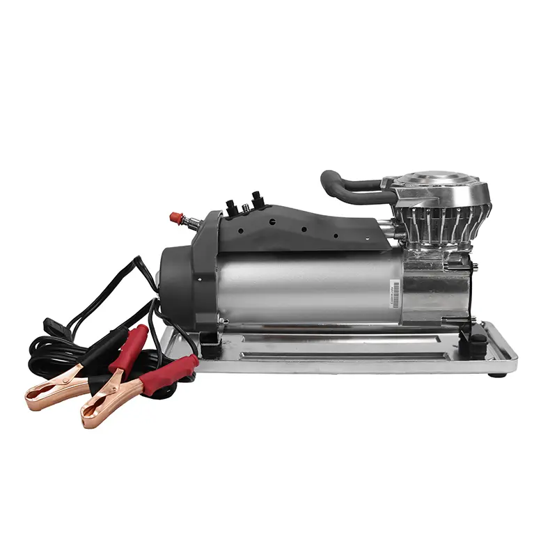 نمای پشت کمپرسور باد 98 لیتر تک سیلندر ولکانو مدل (6809)