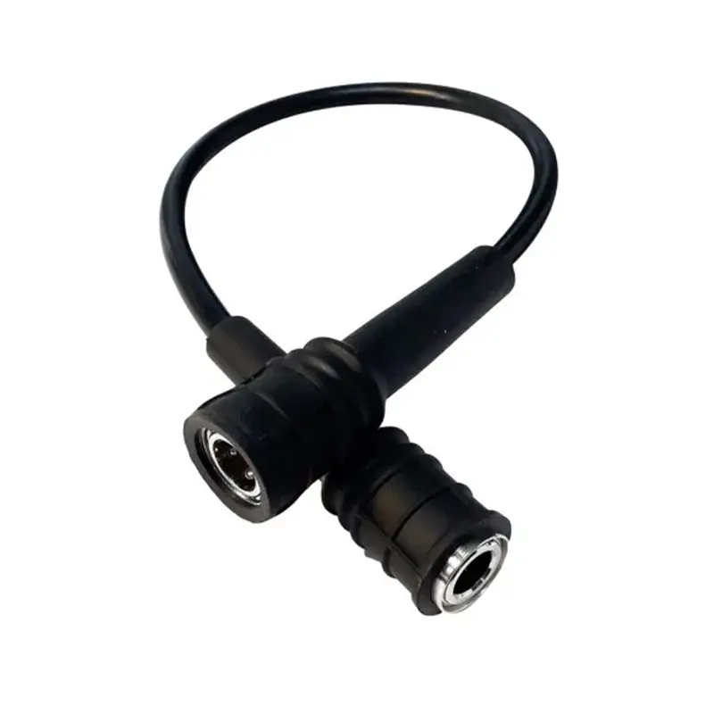 نمای نزدیک از سیم نشانگر فشار باد دیجیتال تی مکس