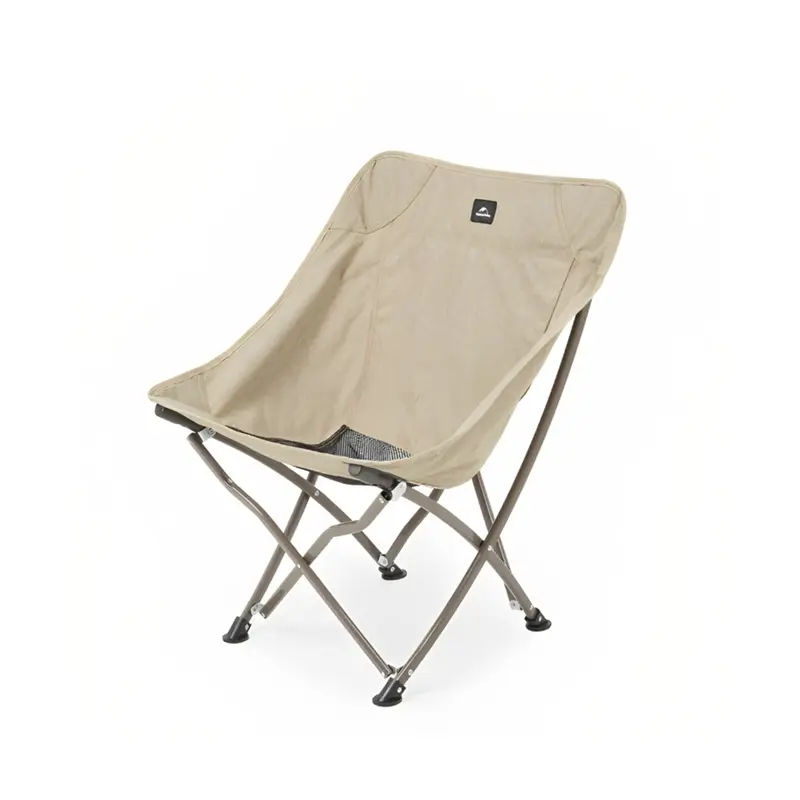 صندلی نیچر هایک رنگ کرمی از نمای 45 درجه