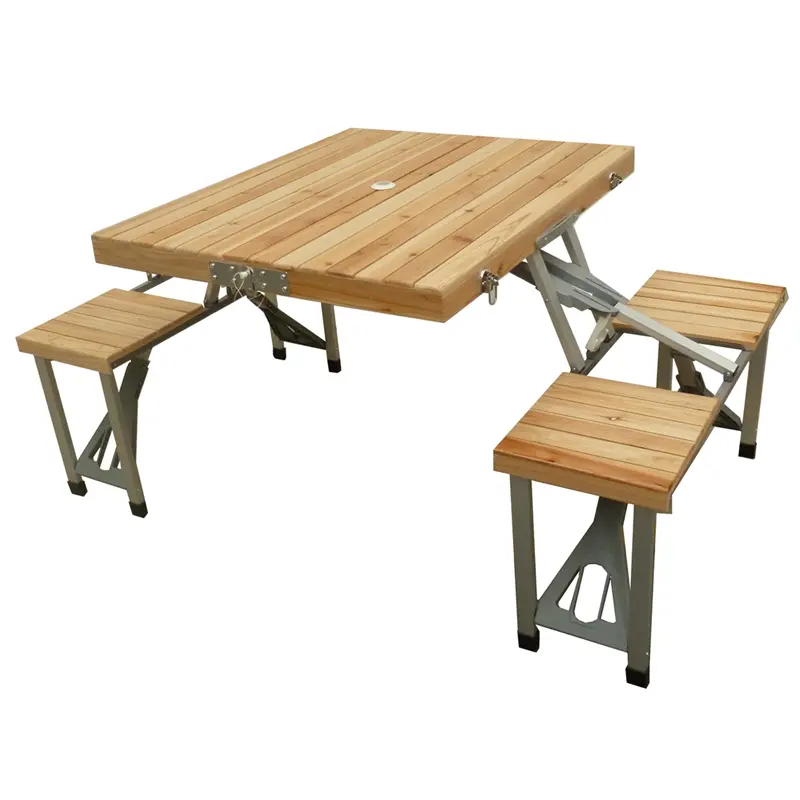 میز و صندلی پیک نیک تاشو مدل CFTA6 از نمای نزدیک