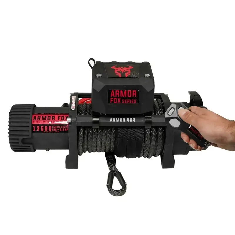 وینچ خودرویی 13500 پوند همراه با ریموت بی سیم