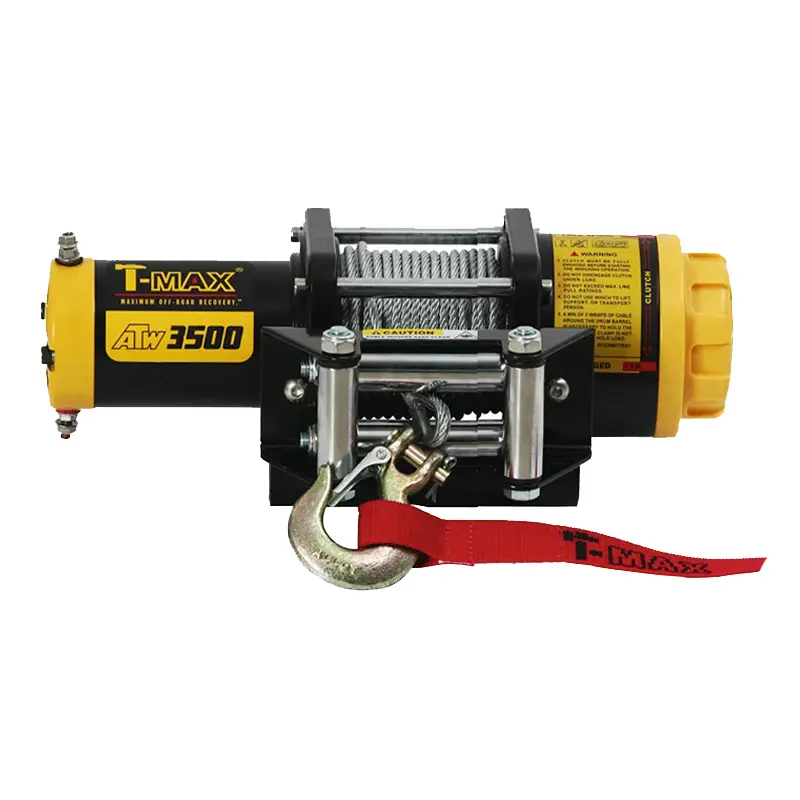 وینچ خودرویی 3500 پوند سیم بکسلی از نمای روبرو