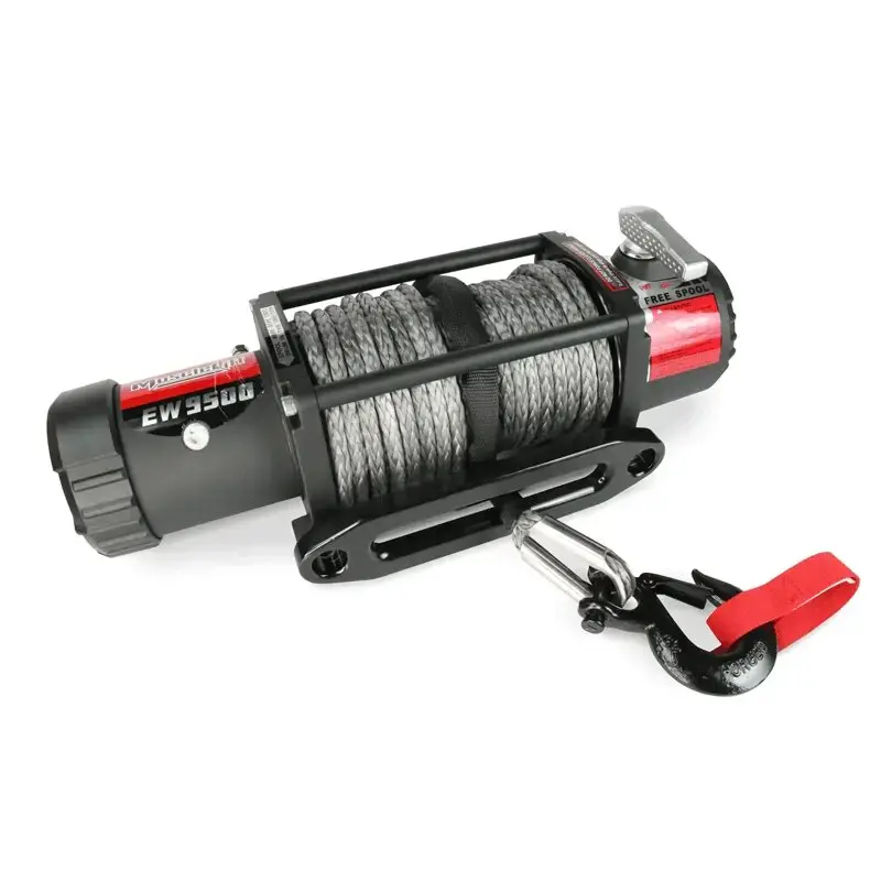 نمای بالا از وینچ خودرویی سیم بکسلی 9500 پوند