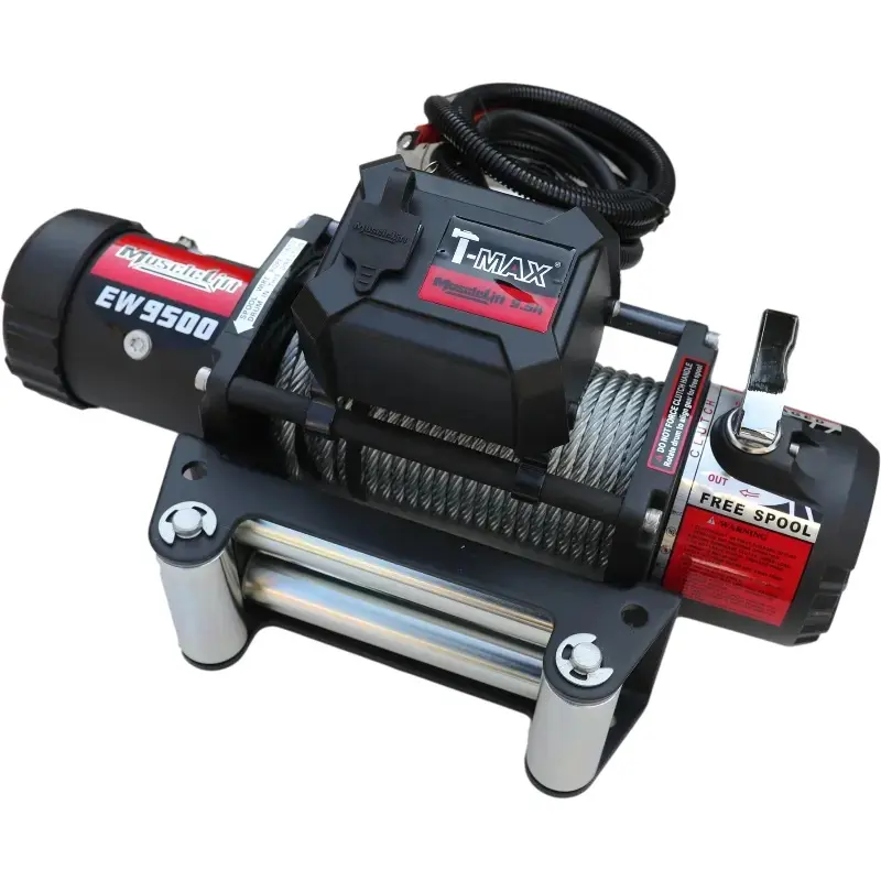 وینچ خودرویی سیم بکسلی 9500 پوند تی مکس از نمای بالا