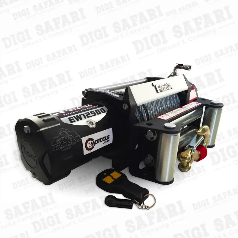 نمای 45 درجه وینچ خودرویی سیم بکسلی تی مکس