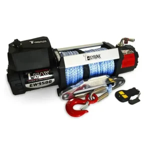 وینچ خودرویی 9500 پوند طناب الیافی تی مکس (T- Max) سری (X-power) - 12 ولت