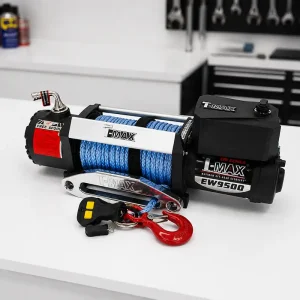 وینچ خودرویی 9500 پوند طناب الیافی تی مکس (T- Max) سری (X-power) - 12 ولت - تصویر 4