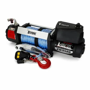 وینچ خودرویی 9500 پوند طناب الیافی تی مکس (T- Max) سری (X-power) - 12 ولت - تصویر 5