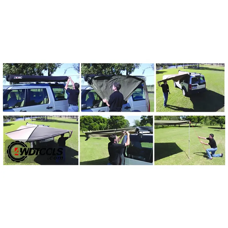 اموزش نحوه نصب سایبان سقفی خفاشی