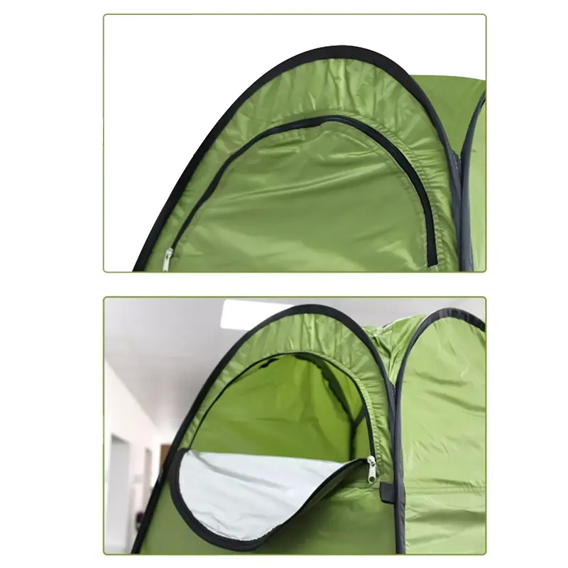 نمای نزدک از پنجره چادر حمام و دستشویی توبیز