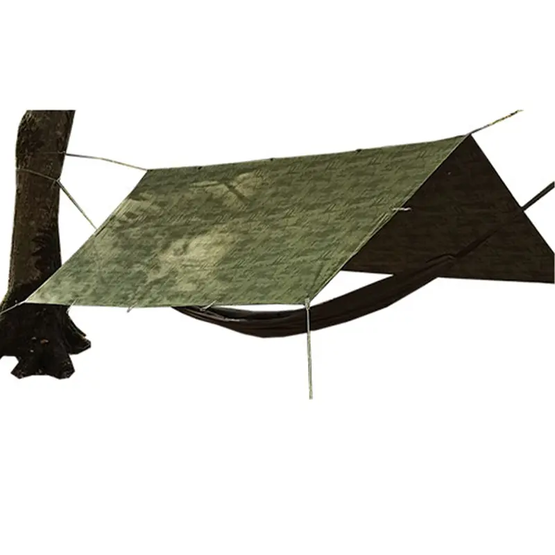 سایبان کمپینگ 3*3 خجیر PU وصب شده به تنه درخت