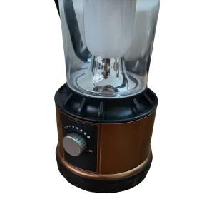 نمای نزدیک از دکمه تنظیم نور چراغ فانوسی سری CL-8805A