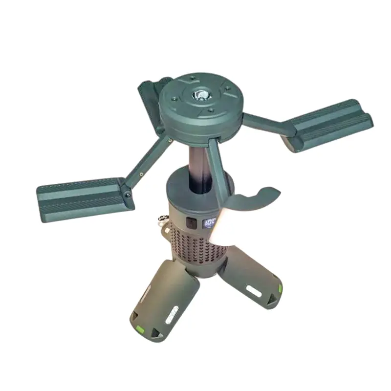 نمای بالا از چراغ شارژی توبیز با نور سفید