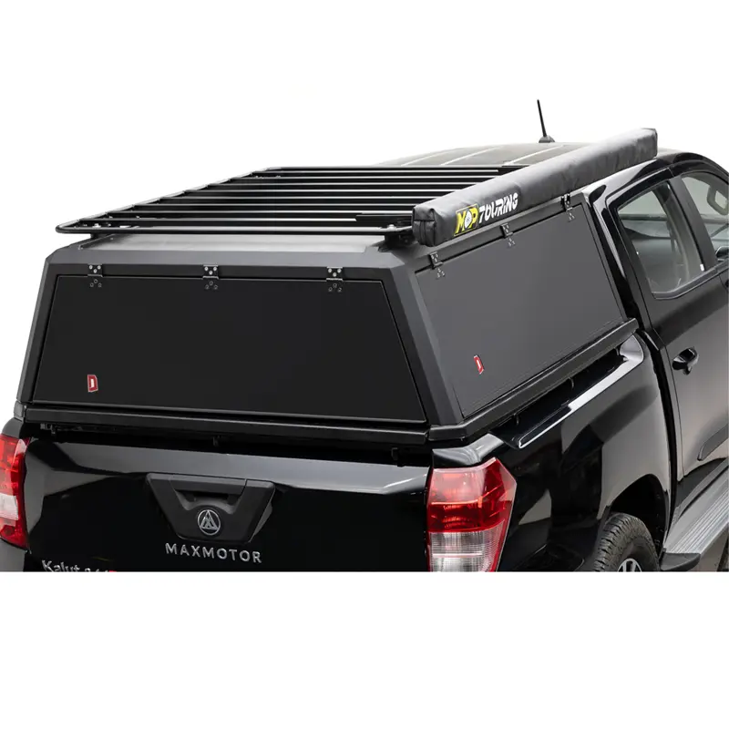 نمای روبرو از باربند کانوپی فلزی کلوت