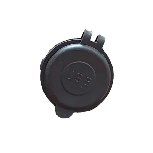 نمای روبرو از درگاه شارژر USB دوتایی 1 و 2.1 آمپر