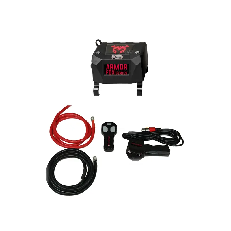 کنترل باکس وینچ آرمور فوکس از نمای روبرو