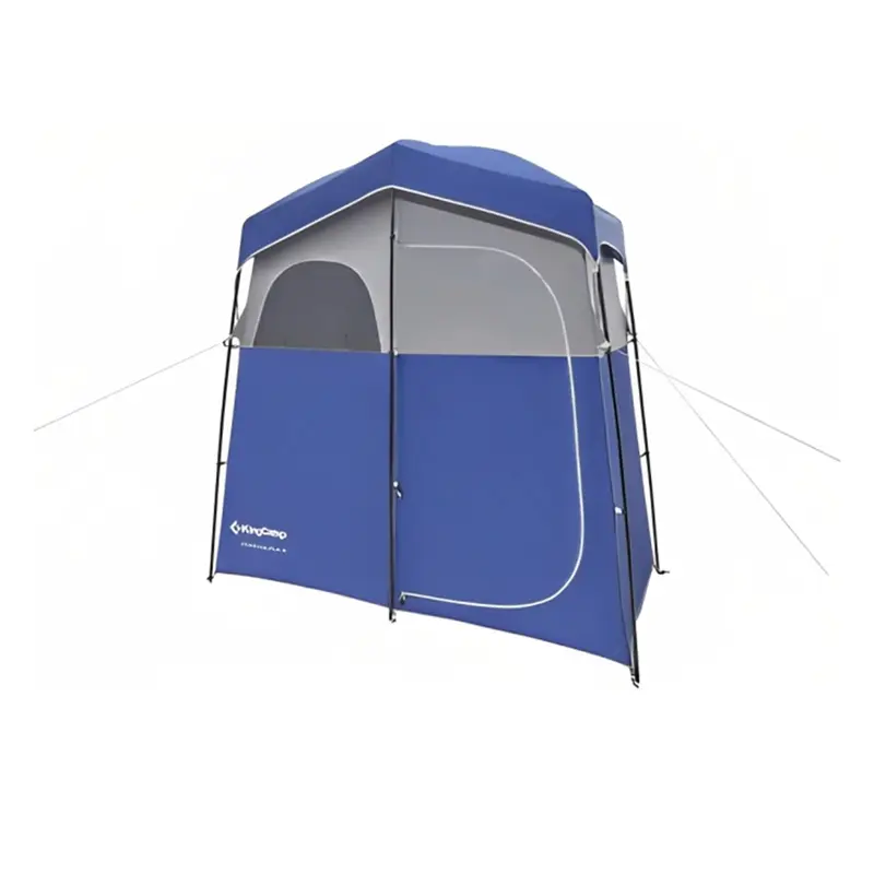 نمای نزدیک از چادر صحرایی