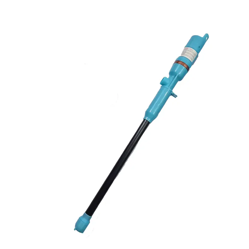 پمپ سوخت پایه بلند 8 لیتری رنگ آبی