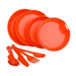 ست ظروف 2 نفره 10 پارچه رنگ نارنجی