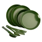 ست ظروف 2 نفره 10 پارچه رنگ سبز یشمی