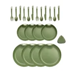 ست ظروف 4 نفره 21 پارچه - لایف کمپ (Life Camp)