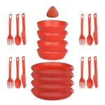 ست ظروف 4 نفره 21 پارچه - لایف کمپ (Life Camp)