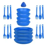 ست ظروف 4 نفره 21 پارچه - لایف کمپ (Life Camp)