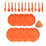 ست ظروف 4 نفره 21 پارچه - لایف کمپ (Life Camp)