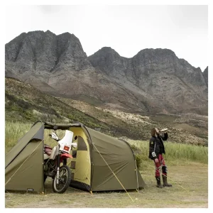 چادر دو نفری مدل (Cloud Travel Motorcycle) در فضای باز