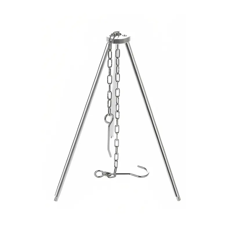 سه پایه آتش استیل نیچر هایک در حالت ایستاده