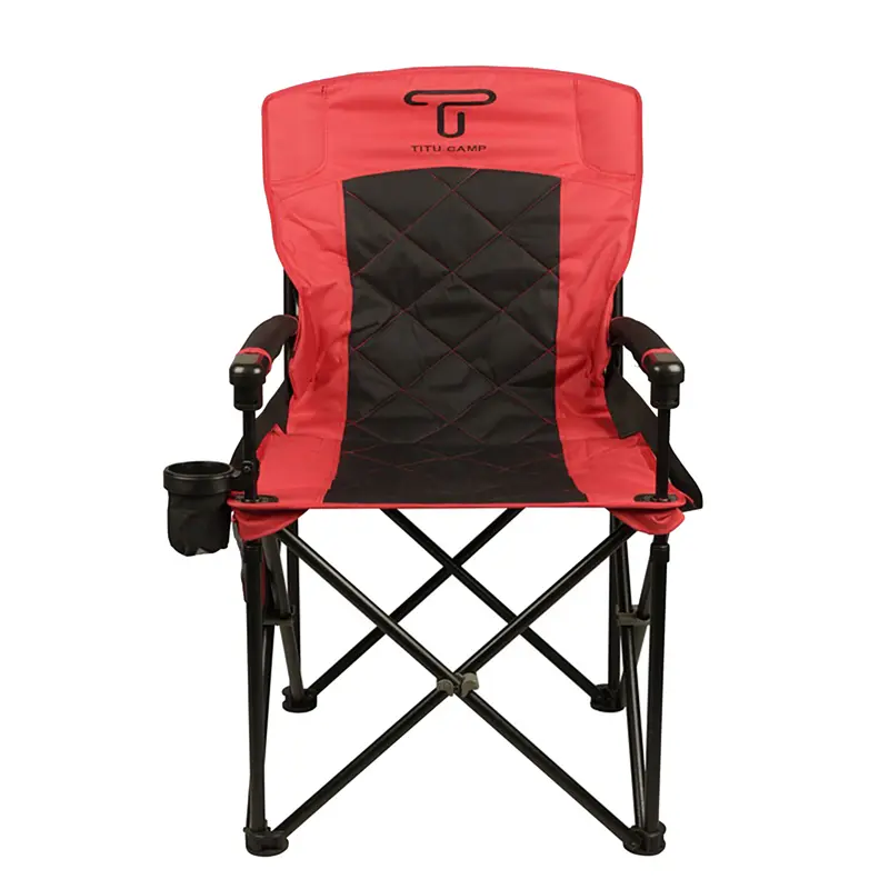 نمای روبرو از صندلی کمپینگ تاشو (Titu Camp)