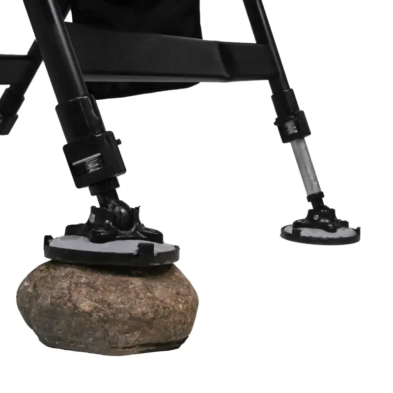 نمای نزدیک از پایه صندلی تاشو CFR1