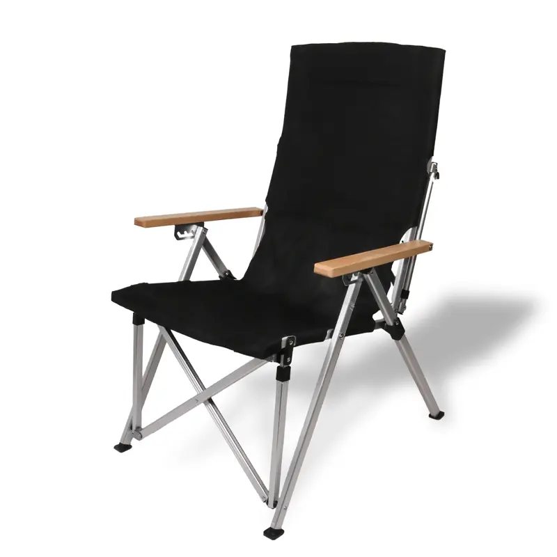 نمای 45 درجه از صندلی سفری تاشو Tourist