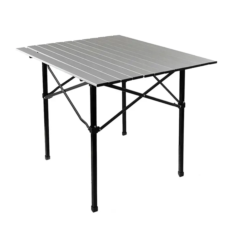 میز سفری آلومینیومی (Force USA) از نمای 45 درجه