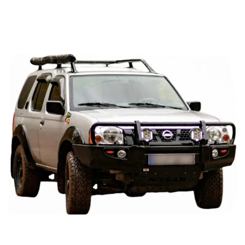 front-bumper-4c118-cover سپر جلو با سینی وینچ طرح ARB رونیز در حالت نصب شده