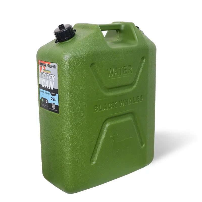 گالن حمل سوخت 24 لیتری بلک وال از نمای 45 درجه