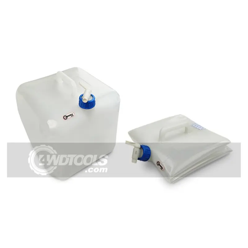 گالن آب 20 لیتری پلاستیکی تاشو مدل از نمای بالا