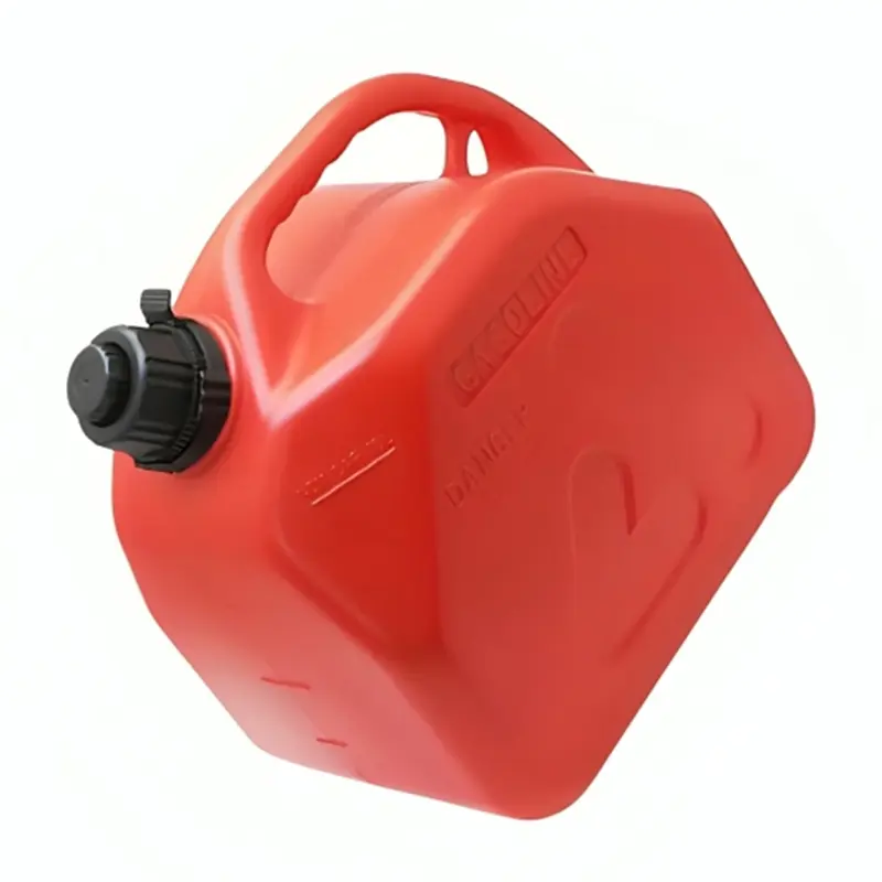 گالن حمل سوخت پلاستیکی ایستاده 10 لیتر درب قفل دار نازل دار تلاوی (Telawei)