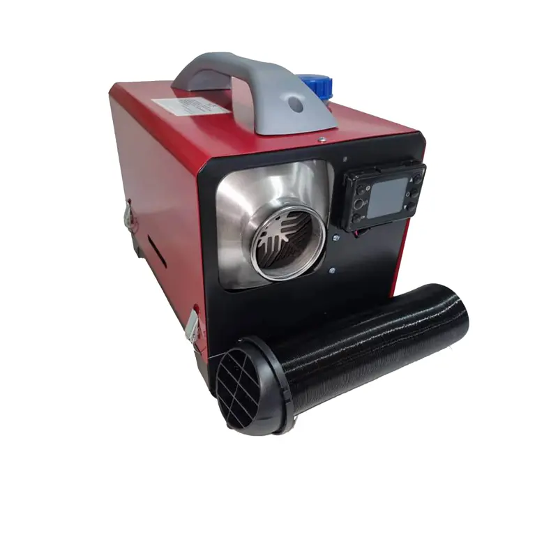 نمای 45 درجه از بخاری گازوئیلی قابل حمل 5 کیلووات بلوتوثی