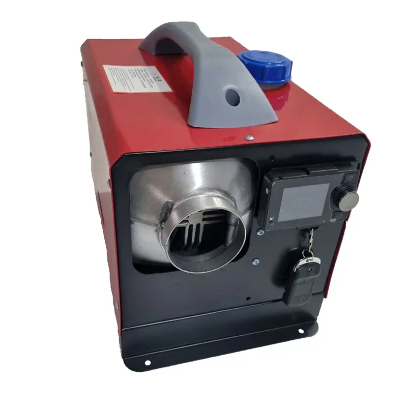 بخاری درجا گازوئیلی قابل حمل 5 کیلووات از نمای بالا