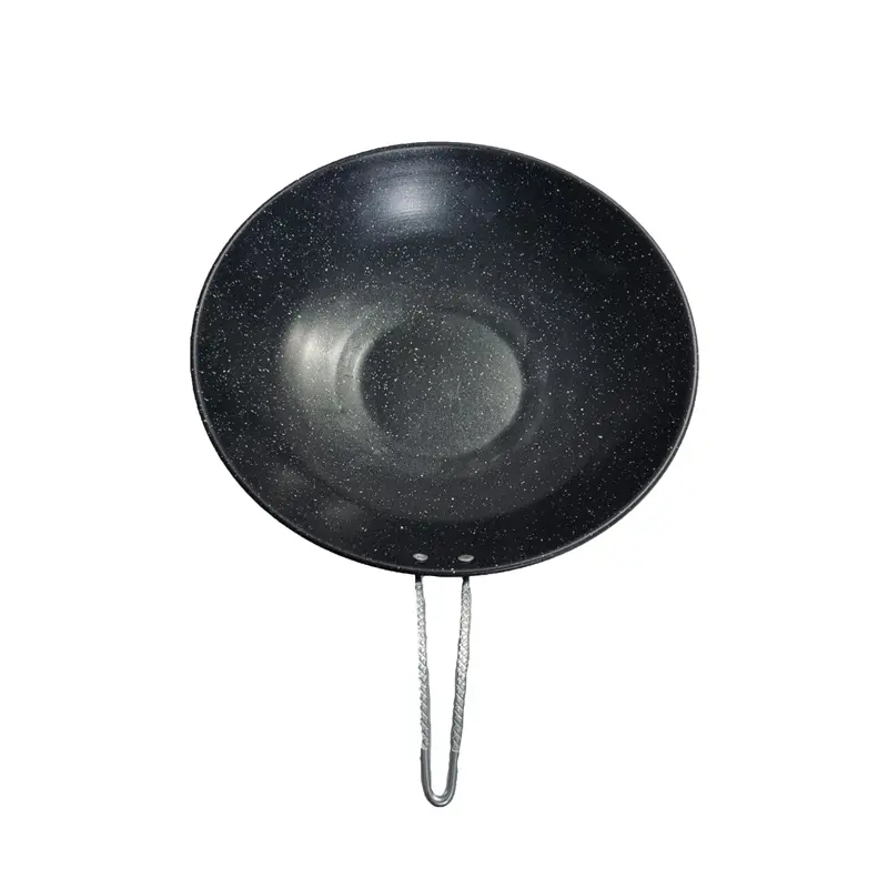 granite-pan-nb477-cover تابه گرانیتی پایه دار متوسط از نمای بالا