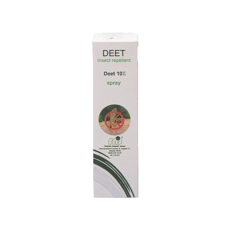 بسته بندی اسپری دافع حشرات 50 گرم دیت (Deet)