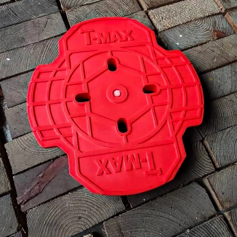 کفی جک هیدرولیک تی مکس نمای بالا روی زمین