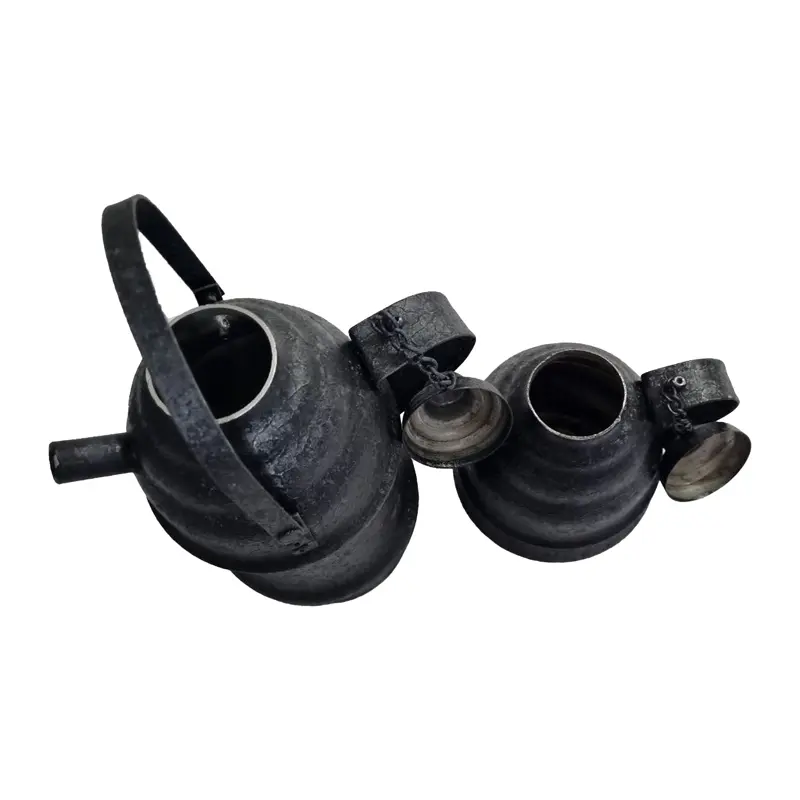 ست کتری و قوری ۲/۵ لیتری از نمای بالا